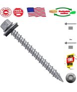 Heavy-Duty 10x2 Galvanized Metal Roofing Screws with Sharp T17 Point - 2... - $1,292.24 MXN