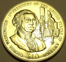 Edelstein UNC Liberia 2003 ~ George Washington 1st President Of The USA ... - £16.62 GBP