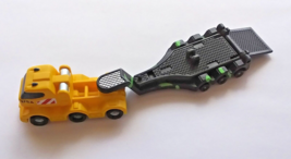 Hot Wheels Micro Sized Futuristic Semi Tractor Trailer, Yellow Cab Black... - £11.67 GBP