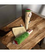 Lot Of 2 Bark Box Dog Toy 420 MedMen  Woof Woof Pass Weed/joint Theme XS/S - $24.43 CAD