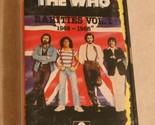 The Who Cassette tape Rarities Volume 1 1966-1968  - £4.66 GBP
