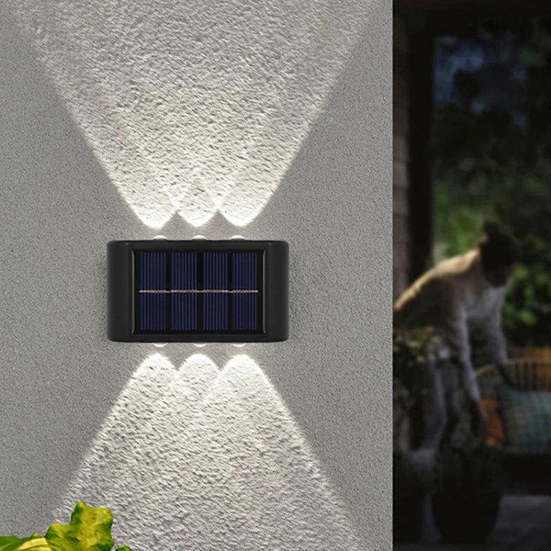 House Home Smart Solar LED Outdoor Light Waterproof Garden Decor Lamps for Balco - £20.29 GBP