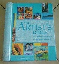 THE ARTIST&#39;S BIBLE - Spiral Bound Essential Reference Book, All Mediums ... - $14.60