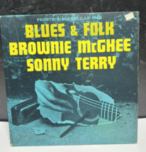 HTF LP Brownie McGhee Sonny Terry Blues &amp; Folk 1960 VG - £25.83 GBP