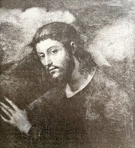 Jesus Christ Leonardo Da Vinci 1888 Victorian Religious Art Print DWT4A - £27.56 GBP