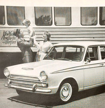 1966 Ford Cortina Advertisement Automobilia New Haven Railway Train DWII31 - $39.99