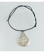 Tuareg Berber Necklace Silver African Vintage Pendant Ethnic Tribal Bohe... - £73.70 GBP