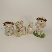 Dreamsicles LOT of 4 Easter Figurines Easter Treat and more  KRISTIN HAYNE PDK4F - £9.55 GBP