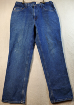Carhartt Jeans Mens Size 36x32 Blue Denim Cotton Pockets Belt Loops Straight Leg - £15.06 GBP