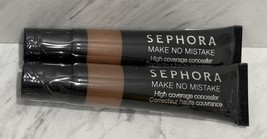 2 Sephora Make No Mistakes Full Coverage Concealer - 14 Anise - 0.33 oz ... - $37.13