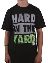 Yea Nice Rigido Nel Yard Tee Nero Grigio Verde Erba Foglie Marijuana T-Shirt - $13.31