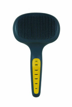 JW Pet Self-Cleaning Slicker Grey/Yellow 1ea/LG - £18.16 GBP