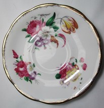 Royal Albert Lady Angela Pattern 84921 Tea Coffee Cup Saucer Pink Flowers Gold - £11.17 GBP