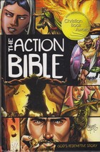 The Action Bible: God&#39;s Redemptive Story (2010) Illustrated By Sergio Cariello - £14.15 GBP