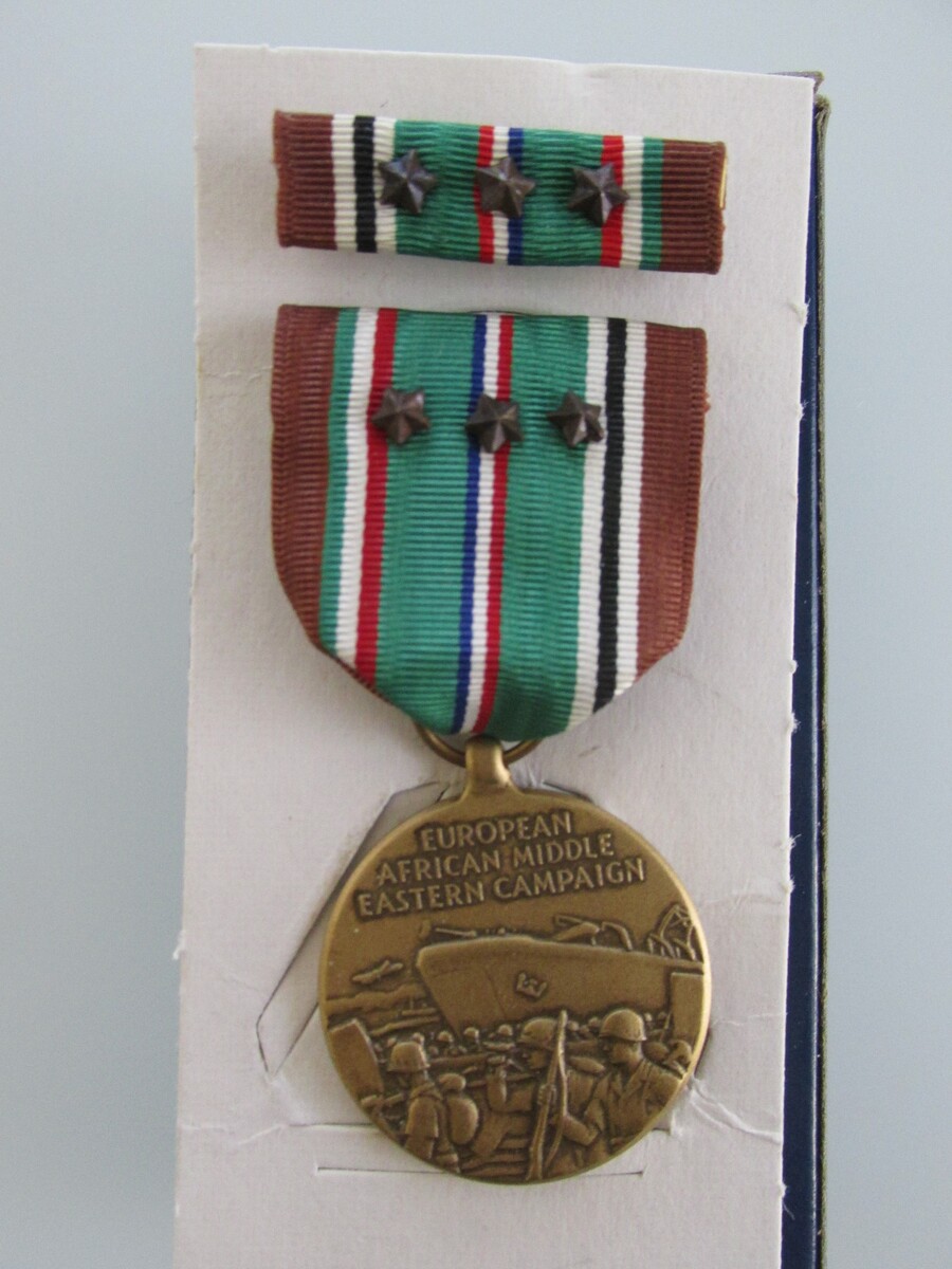 US Army European-African-Middle Eastern Campaign Medal Set - $25.00