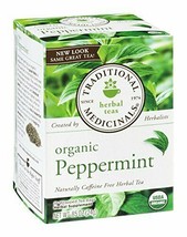 Traditional Medicinals Herbal Tea Organic Peppermint - 16 Tea Bags - $11.17