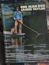 James Taylor ONE MAN DOG sheet music song book Lyric Guitar rock roll - £7.46 GBP