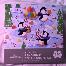Hallmark Playful Penguins SWEET SURPRISE Baking Buddies Puzzle Peppermints Candy - £31.41 GBP