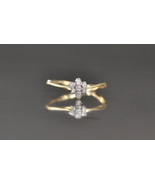 0.35ct Diamond 14k Solid Yellow Gold Engagement Women&#39;s Ring - £440.42 GBP