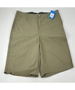 Columbia Men&#39;s Big &amp; Tall 10&quot; Washed Out Shorts in Sage Green-Size 42 - $29.99