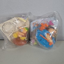 Flintstones Stone Age Stampers Fred and Barney SEALED 1995 Taco Bell VTG - £10.69 GBP