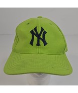 VINTAGE New York Yankees Hat The G Cap Snapback OSFA Green Wool Blend 90s - $27.04 CAD