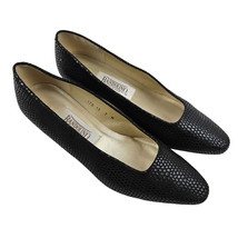 Bandolino Shoes Womens 7 M Black Pump Heels Slip On Textured Business Dr... - $31.68