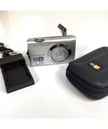 Nikon Coolpix S4000 12MP Digital Camera Black AS IS Parts/Repair w/Charg... - $40.00