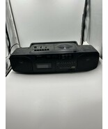 1992 Sony Model CFD-50 CD AM/FM Radio Cassette Player Corder Black Boombox - €38,41 EUR