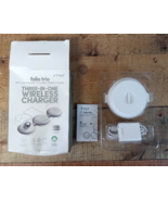 TYLT Folio Trio 3 In 1 MagSafe Compatible 15W White 3 Platform Wireless ... - $155.66 MXN