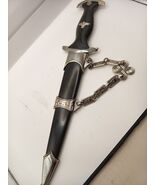 Nazi SS Replica Knife Metal Blade Not Sharp, Polymer Handle And Shef  - $58.80