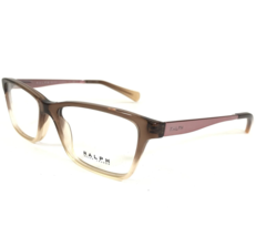 Ralph Lauren Eyeglasses Frames RA7051 1210 Brown Clear Fade Rose Gold 52-16-140 - $60.56