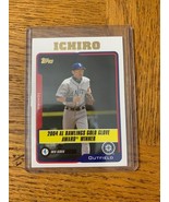 Topps 702 Ichiro Gold Glove Award Karte - $411.66 MXN