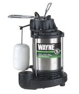 WAYNE CDU980E 3/4 HP Submersible Cast Iron and Stainless Steel Sump Pump... - €215,26 EUR