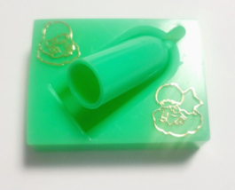 Little Twin Stars Pencil stand Old SANRIO Vintage Retro Appendix of sweets Green - £23.54 GBP