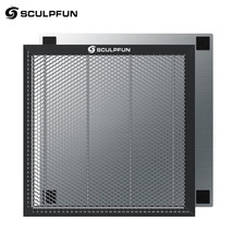 SCULPFUN Laser Cutting Honeycomb Working Table Board Steel Panel 400x400... - £61.69 GBP