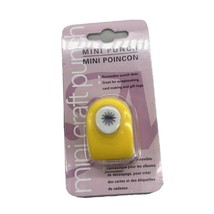 Crafts Button Paper Punch- Michael&#39;s- MINI STAR PUNCH Scrapbooking - £4.77 GBP