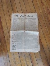1894 Newspaper THE FRONTIER GAZETTE West Stewartstown New Hampshire Cana... - $46.50
