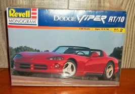 Vintage Sealed Revell Monogram Model Car Kit Red Dodge Viper New 1998 1/25 - $20.00
