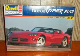 Vintage Sealed Revell Monogram Model Car Kit Red Dodge Viper New 1998 1/25 - £15.95 GBP