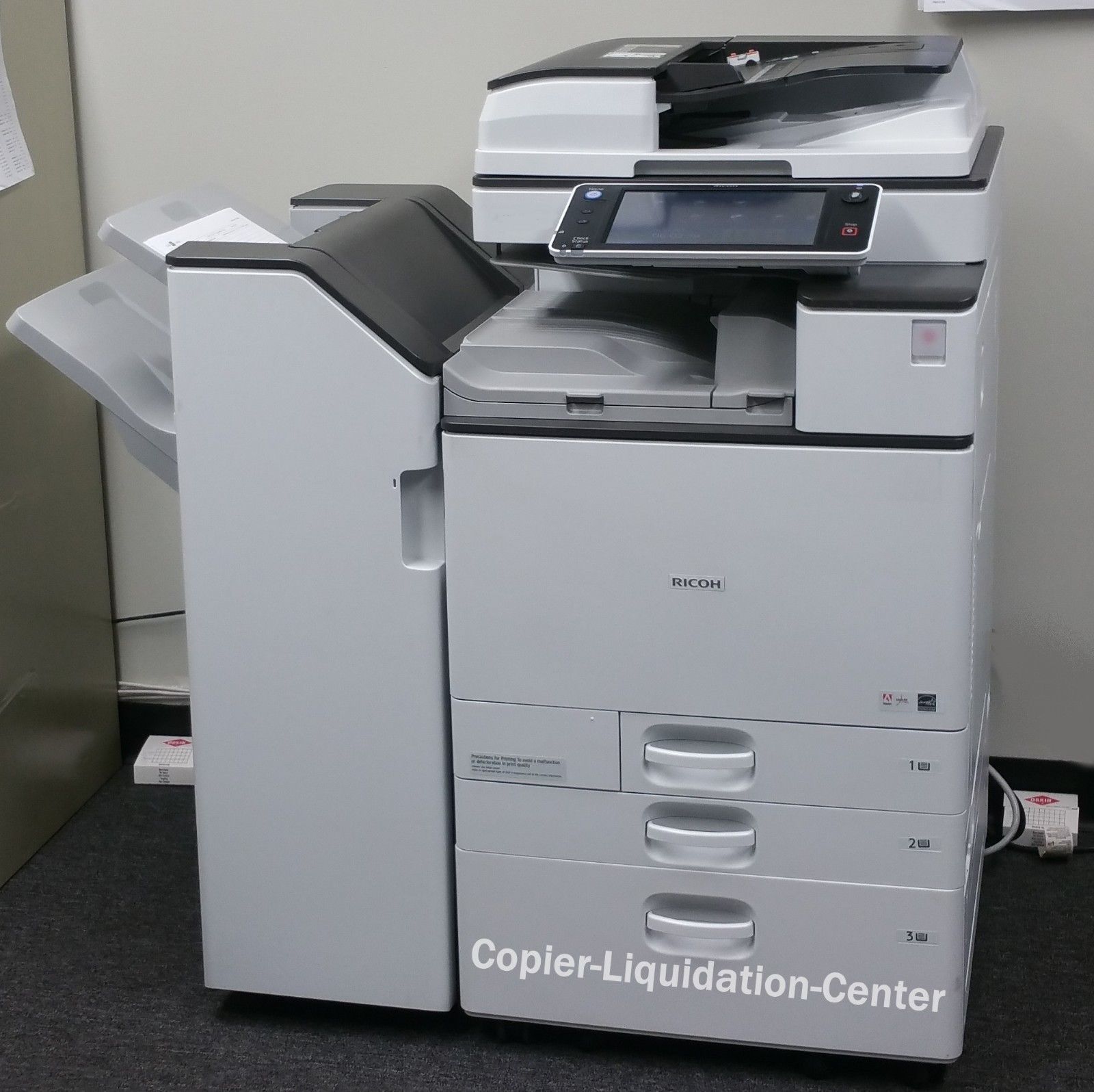 Ricoh MPC3004ex MP C3004ex Color  Copier Print Fax Scan to Email. 30 ppm - $2,277.00