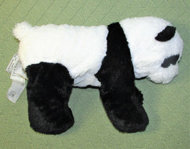 Ikea Kramig Panda 12&quot; Plush Stuffed Animal Black White Baby Toy Soft Cuddly Bear - £8.61 GBP