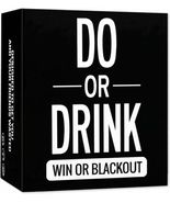 Do or Drink Win or Blackout Drinking Party Cards Game - $21.99