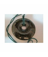 Vintage Antque Chinese  DISK ring Nephrite Jadeite JADE Pendant - £177.54 GBP