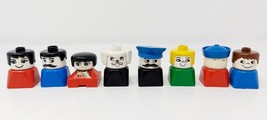 Lego Duplo VTG Minifigures Figures Minifigs Lot (8) Blonde Dog Square Pe... - £7.23 GBP