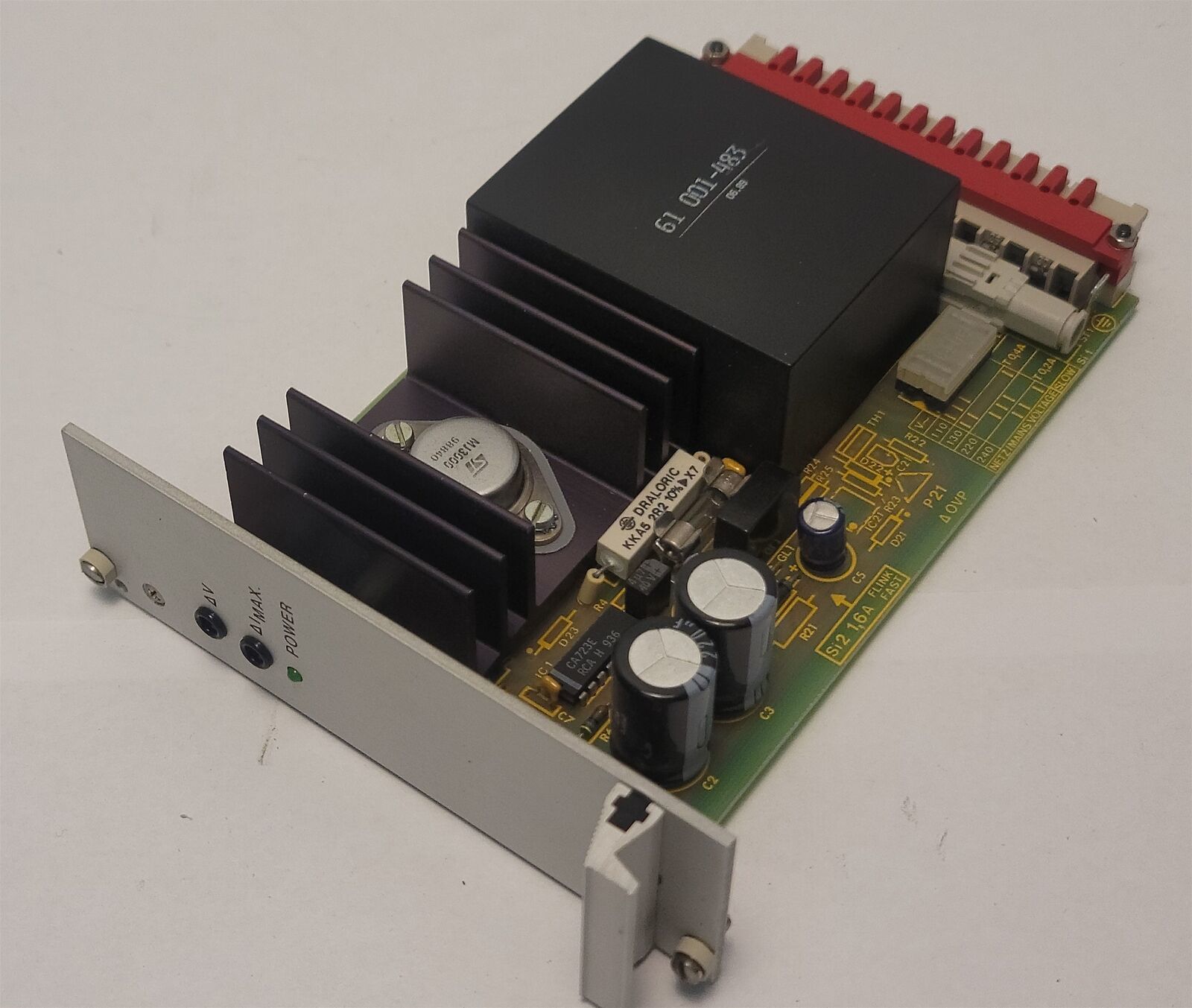 Schroff POWERPAK PSK Single PSK124 , 24V Out / 220V In - $97.97