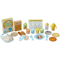 Melissa & Doug Mine to Love Mealtime Play Set for Dolls with Bottle, Pretend Bab - $43.99