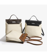 New Retro Kelly Bag Woman Fashion Bags Big Capacity Bucket Bags Designer... - $41.86 CAD