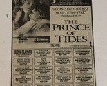 The Prince Of Tides Vintage Movie Print Ad  Nick Nolte Barbara Streisand... - £4.72 GBP