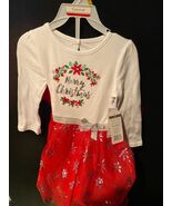 Girl's My 1st Christmas Beautiful 2 Piece 3T From Start Up Kids NEW w/Ta... - $14.99